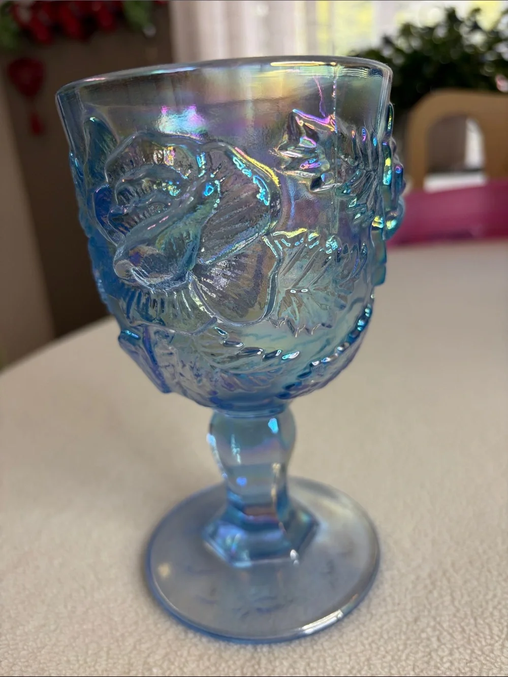 Vintage Madonna Inn Wild Rose Pattern 1 Water Glasses